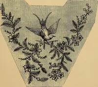 An illustration from The dictionary of needlework : an encyclopaedia of artistic, plain, and fancy needlework. Dealing fully with the details of all the stitches employed, the method of working, the materials used, the meaning of technical terms, and, where necessary, tracing the origin and history of the various works described. Illustrated with upwards of 800 wood engravings, and coloured plates. Plain sewing, textiles, dressmaking, appliances, and terms (1885)