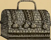 An illustration from The dictionary of needlework : an encyclopaedia of artistic, plain, and fancy needlework. Dealing fully with the details of all the stitches employed, the method of working, the materials used, the meaning of technical terms, and, where necessary, tracing the origin and history of the various works described. Illustrated with upwards of 800 wood engravings, and coloured plates. Plain sewing, textiles, dressmaking, appliances, and terms (1885)
