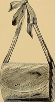An illustration from The dictionary of needlework : an encyclopaedia of artistic, plain, and fancy needlework. Dealing fully with the details of all the stitches employed, the method of working, the materials used, the meaning of technical terms, and, where necessary, tracing the origin and history of the various works described. Illustrated with upwards of 800 wood engravings, and coloured plates. Plain sewing, textiles, dressmaking, appliances, and terms (1885)