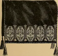 An illustration from The dictionary of needlework : an encyclopaedia of artistic, plain, and fancy needlework. Dealing fully with the details of all the stitches employed, the method of working, the materials used, the meaning of technical terms, and, where necessary, tracing the origin and history of the various works described. Illustrated with upwards of 800 wood engravings, and coloured plates. Plain sewing, textiles, dressmaking, appliances, and terms (1885)