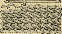 An illustration from The dictionary of needlework : an encyclopaedia of artistic, plain, and fancy needlework. Dealing fully with the details of all the stitches employed, the method of working, the materials used, the meaning of technical terms, and, where necessary, tracing the origin and history of the various works described. Illustrated with upwards of 800 wood engravings, and coloured plates. Plain sewing, textiles, dressmaking, appliances, and terms (1885)