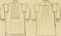 An illustration from The dictionary of needlework : an encyclopaedia of artistic, plain, and fancy needlework. Dealing fully with the details of all the stitches employed, the method of working, the materials used, the meaning of technical terms, and, where necessary, tracing the origin and history of the various works described. Illustrated with upwards of 800 wood engravings, and coloured plates. Plain sewing, textiles, dressmaking, appliances, and terms (1885)