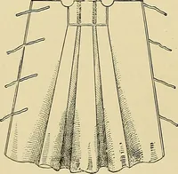 An illustration from The dictionary of needlework : an encyclopaedia of artistic, plain, and fancy needlework. Dealing fully with the details of all the stitches employed, the method of working, the materials used, the meaning of technical terms, and, where necessary, tracing the origin and history of the various works described. Illustrated with upwards of 800 wood engravings, and coloured plates. Plain sewing, textiles, dressmaking, appliances, and terms (1885)