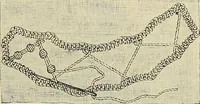 An illustration from The dictionary of needlework : an encyclopaedia of artistic, plain, and fancy needlework. Dealing fully with the details of all the stitches employed, the method of working, the materials used, the meaning of technical terms, and, where necessary, tracing the origin and history of the various works described. Illustrated with upwards of 800 wood engravings, and coloured plates. Plain sewing, textiles, dressmaking, appliances, and terms (1885)