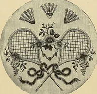 An illustration from The dictionary of needlework : an encyclopaedia of artistic, plain, and fancy needlework. Dealing fully with the details of all the stitches employed, the method of working, the materials used, the meaning of technical terms, and, where necessary, tracing the origin and history of the various works described. Illustrated with upwards of 800 wood engravings, and coloured plates. Plain sewing, textiles, dressmaking, appliances, and terms (1885)