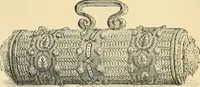 An illustration from The dictionary of needlework : an encyclopaedia of artistic, plain, and fancy needlework. Dealing fully with the details of all the stitches employed, the method of working, the materials used, the meaning of technical terms, and, where necessary, tracing the origin and history of the various works described. Illustrated with upwards of 800 wood engravings, and coloured plates. Plain sewing, textiles, dressmaking, appliances, and terms (1885)