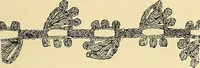 An illustration from The dictionary of needlework : an encyclopaedia of artistic, plain, and fancy needlework. Dealing fully with the details of all the stitches employed, the method of working, the materials used, the meaning of technical terms, and, where necessary, tracing the origin and history of the various works described. Illustrated with upwards of 800 wood engravings, and coloured plates. Plain sewing, textiles, dressmaking, appliances, and terms (1885)