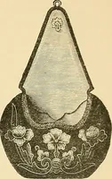 An illustration from The dictionary of needlework : an encyclopaedia of artistic, plain, and fancy needlework. Dealing fully with the details of all the stitches employed, the method of working, the materials used, the meaning of technical terms, and, where necessary, tracing the origin and history of the various works described. Illustrated with upwards of 800 wood engravings, and coloured plates. Plain sewing, textiles, dressmaking, appliances, and terms (1885)