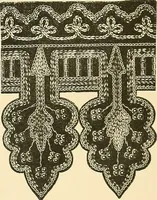 An illustration from The dictionary of needlework : an encyclopaedia of artistic, plain, and fancy needlework. Dealing fully with the details of all the stitches employed, the method of working, the materials used, the meaning of technical terms, and, where necessary, tracing the origin and history of the various works described. Illustrated with upwards of 800 wood engravings, and coloured plates. Plain sewing, textiles, dressmaking, appliances, and terms (1885)