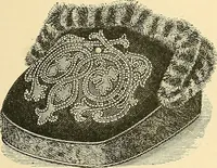 An illustration from The dictionary of needlework : an encyclopaedia of artistic, plain, and fancy needlework. Dealing fully with the details of all the stitches employed, the method of working, the materials used, the meaning of technical terms, and, where necessary, tracing the origin and history of the various works described. Illustrated with upwards of 800 wood engravings, and coloured plates. Plain sewing, textiles, dressmaking, appliances, and terms (1885)