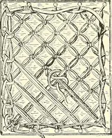 An illustration from The dictionary of needlework : an encyclopaedia of artistic, plain, and fancy needlework. Dealing fully with the details of all the stitches employed, the method of working, the materials used, the meaning of technical terms, and, where necessary, tracing the origin and history of the various works described. Illustrated with upwards of 800 wood engravings, and coloured plates. Plain sewing, textiles, dressmaking, appliances, and terms (1885)