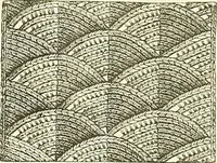 An illustration from The dictionary of needlework : an encyclopaedia of artistic, plain, and fancy needlework. Dealing fully with the details of all the stitches employed, the method of working, the materials used, the meaning of technical terms, and, where necessary, tracing the origin and history of the various works described. Illustrated with upwards of 800 wood engravings, and coloured plates. Plain sewing, textiles, dressmaking, appliances, and terms (1885)