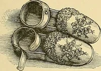 An illustration from The dictionary of needlework : an encyclopaedia of artistic, plain, and fancy needlework. Dealing fully with the details of all the stitches employed, the method of working, the materials used, the meaning of technical terms, and, where necessary, tracing the origin and history of the various works described. Illustrated with upwards of 800 wood engravings, and coloured plates. Plain sewing, textiles, dressmaking, appliances, and terms (1885)