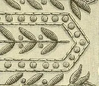 An illustration from The dictionary of needlework : an encyclopaedia of artistic, plain, and fancy needlework. Dealing fully with the details of all the stitches employed, the method of working, the materials used, the meaning of technical terms, and, where necessary, tracing the origin and history of the various works described. Illustrated with upwards of 800 wood engravings, and coloured plates. Plain sewing, textiles, dressmaking, appliances, and terms (1885)