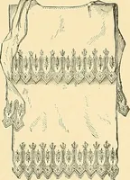 An illustration from The dictionary of needlework : an encyclopaedia of artistic, plain, and fancy needlework. Dealing fully with the details of all the stitches employed, the method of working, the materials used, the meaning of technical terms, and, where necessary, tracing the origin and history of the various works described. Illustrated with upwards of 800 wood engravings, and coloured plates. Plain sewing, textiles, dressmaking, appliances, and terms (1885)