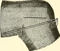 An illustration from The dictionary of needlework : an encyclopaedia of artistic, plain, and fancy needlework. Dealing fully with the details of all the stitches employed, the method of working, the materials used, the meaning of technical terms, and, where necessary, tracing the origin and history of the various works described. Illustrated with upwards of 800 wood engravings, and coloured plates. Plain sewing, textiles, dressmaking, appliances, and terms (1885)