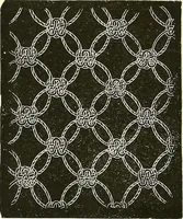 An illustration from The dictionary of needlework : an encyclopaedia of artistic, plain, and fancy needlework. Dealing fully with the details of all the stitches employed, the method of working, the materials used, the meaning of technical terms, and, where necessary, tracing the origin and history of the various works described. Illustrated with upwards of 800 wood engravings, and coloured plates. Plain sewing, textiles, dressmaking, appliances, and terms (1885)