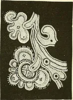 An illustration from The dictionary of needlework : an encyclopaedia of artistic, plain, and fancy needlework. Dealing fully with the details of all the stitches employed, the method of working, the materials used, the meaning of technical terms, and, where necessary, tracing the origin and history of the various works described. Illustrated with upwards of 800 wood engravings, and coloured plates. Plain sewing, textiles, dressmaking, appliances, and terms (1885)