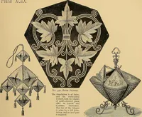 Picture 111 of 164 from The dictionary of needlework : an encyclopaedia of artistic, plain, and fancy needlework. Dealing fully with the details of all the stitches employed, the method of working, the materials used, the meaning of technical terms, and, where necessary, tracing the origin and history of the various works described. Illustrated with upwards of 800 wood engravings, and coloured plates. Plain sewing, textiles, dressmaking, appliances, and terms (1885), leaf 122