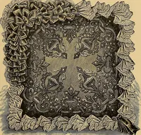 An illustration from The dictionary of needlework : an encyclopaedia of artistic, plain, and fancy needlework. Dealing fully with the details of all the stitches employed, the method of working, the materials used, the meaning of technical terms, and, where necessary, tracing the origin and history of the various works described. Illustrated with upwards of 800 wood engravings, and coloured plates. Plain sewing, textiles, dressmaking, appliances, and terms (1885)
