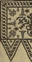 An illustration from The dictionary of needlework : an encyclopaedia of artistic, plain, and fancy needlework. Dealing fully with the details of all the stitches employed, the method of working, the materials used, the meaning of technical terms, and, where necessary, tracing the origin and history of the various works described. Illustrated with upwards of 800 wood engravings, and coloured plates. Plain sewing, textiles, dressmaking, appliances, and terms (1885)