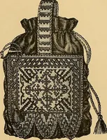 An illustration from The dictionary of needlework : an encyclopaedia of artistic, plain, and fancy needlework. Dealing fully with the details of all the stitches employed, the method of working, the materials used, the meaning of technical terms, and, where necessary, tracing the origin and history of the various works described. Illustrated with upwards of 800 wood engravings, and coloured plates. Plain sewing, textiles, dressmaking, appliances, and terms (1885)