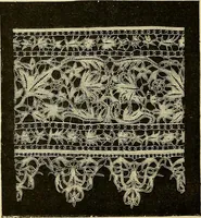 An illustration from The dictionary of needlework : an encyclopaedia of artistic, plain, and fancy needlework. Dealing fully with the details of all the stitches employed, the method of working, the materials used, the meaning of technical terms, and, where necessary, tracing the origin and history of the various works described. Illustrated with upwards of 800 wood engravings, and coloured plates. Plain sewing, textiles, dressmaking, appliances, and terms (1885)