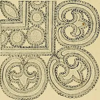 An illustration from The dictionary of needlework : an encyclopaedia of artistic, plain, and fancy needlework. Dealing fully with the details of all the stitches employed, the method of working, the materials used, the meaning of technical terms, and, where necessary, tracing the origin and history of the various works described. Illustrated with upwards of 800 wood engravings, and coloured plates. Plain sewing, textiles, dressmaking, appliances, and terms (1885)