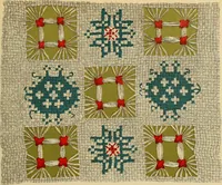 An illustration from The dictionary of needlework : an encyclopaedia of artistic, plain, and fancy needlework. Dealing fully with the details of all the stitches employed, the method of working, the materials used, the meaning of technical terms, and, where necessary, tracing the origin and history of the various works described. Illustrated with upwards of 800 wood engravings, and coloured plates. Plain sewing, textiles, dressmaking, appliances, and terms (1885)