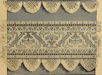 An illustration from The dictionary of needlework : an encyclopaedia of artistic, plain, and fancy needlework. Dealing fully with the details of all the stitches employed, the method of working, the materials used, the meaning of technical terms, and, where necessary, tracing the origin and history of the various works described. Illustrated with upwards of 800 wood engravings, and coloured plates. Plain sewing, textiles, dressmaking, appliances, and terms (1885)