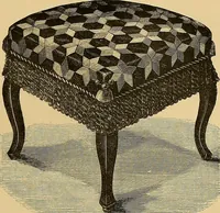 An illustration from The dictionary of needlework : an encyclopaedia of artistic, plain, and fancy needlework. Dealing fully with the details of all the stitches employed, the method of working, the materials used, the meaning of technical terms, and, where necessary, tracing the origin and history of the various works described. Illustrated with upwards of 800 wood engravings, and coloured plates. Plain sewing, textiles, dressmaking, appliances, and terms (1885)
