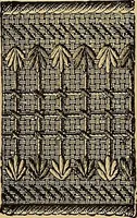 An illustration from The dictionary of needlework : an encyclopaedia of artistic, plain, and fancy needlework. Dealing fully with the details of all the stitches employed, the method of working, the materials used, the meaning of technical terms, and, where necessary, tracing the origin and history of the various works described. Illustrated with upwards of 800 wood engravings, and coloured plates. Plain sewing, textiles, dressmaking, appliances, and terms (1885)