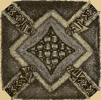 An illustration from The dictionary of needlework : an encyclopaedia of artistic, plain, and fancy needlework. Dealing fully with the details of all the stitches employed, the method of working, the materials used, the meaning of technical terms, and, where necessary, tracing the origin and history of the various works described. Illustrated with upwards of 800 wood engravings, and coloured plates. Plain sewing, textiles, dressmaking, appliances, and terms (1885)
