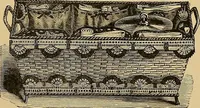 An illustration from The dictionary of needlework : an encyclopaedia of artistic, plain, and fancy needlework. Dealing fully with the details of all the stitches employed, the method of working, the materials used, the meaning of technical terms, and, where necessary, tracing the origin and history of the various works described. Illustrated with upwards of 800 wood engravings, and coloured plates. Plain sewing, textiles, dressmaking, appliances, and terms (1885)