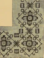 An illustration from The dictionary of needlework : an encyclopaedia of artistic, plain, and fancy needlework. Dealing fully with the details of all the stitches employed, the method of working, the materials used, the meaning of technical terms, and, where necessary, tracing the origin and history of the various works described. Illustrated with upwards of 800 wood engravings, and coloured plates. Plain sewing, textiles, dressmaking, appliances, and terms (1885)