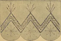 An illustration from The dictionary of needlework : an encyclopaedia of artistic, plain, and fancy needlework. Dealing fully with the details of all the stitches employed, the method of working, the materials used, the meaning of technical terms, and, where necessary, tracing the origin and history of the various works described. Illustrated with upwards of 800 wood engravings, and coloured plates. Plain sewing, textiles, dressmaking, appliances, and terms (1885)