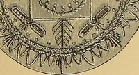 An illustration from The dictionary of needlework : an encyclopaedia of artistic, plain, and fancy needlework. Dealing fully with the details of all the stitches employed, the method of working, the materials used, the meaning of technical terms, and, where necessary, tracing the origin and history of the various works described. Illustrated with upwards of 800 wood engravings, and coloured plates. Plain sewing, textiles, dressmaking, appliances, and terms (1885)