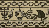 An illustration from The dictionary of needlework : an encyclopaedia of artistic, plain, and fancy needlework. Dealing fully with the details of all the stitches employed, the method of working, the materials used, the meaning of technical terms, and, where necessary, tracing the origin and history of the various works described. Illustrated with upwards of 800 wood engravings, and coloured plates. Plain sewing, textiles, dressmaking, appliances, and terms (1885)