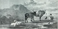 An illustration from Dictionary of painters and engravers (1903)