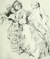 An illustration from Dictionary of painters and engravers (1903)