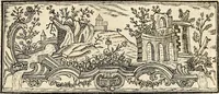 An illustration from Dictionnaire d'architecture, civile, militaire et navale, antique, ancienne et moderne : et de tous les arts et métiers qui en dépendent; Dont tous les Termes sont exprimés, en François, Latin, Italien, Espagnol, Anglois et Allemand. Enrichi de cent une Planches de Figures en Taille-douce, ... auquel on a joint Une Notice des Architectes, Ingénieurs, Peintres, Sculpteurs, Graveurs, & autres Artistes les plus celebres, dont on rapporte les principaux Ouvrages. (1770)