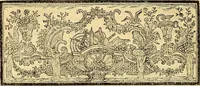 An illustration from Dictionnaire d'architecture, civile, militaire et navale, antique, ancienne et moderne : et de tous les arts et métiers qui en dépendent; Dont tous les Termes sont exprimés, en François, Latin, Italien, Espagnol, Anglois et Allemand. Enrichi de cent une Planches de Figures en Taille-douce, ... auquel on a joint Une Notice des Architectes, Ingénieurs, Peintres, Sculpteurs, Graveurs, & autres Artistes les plus celebres, dont on rapporte les principaux Ouvrages. (1770)