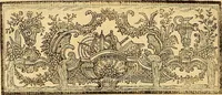 An illustration from Dictionnaire d'architecture, civile, militaire et navale, antique, ancienne et moderne : et de tous les arts et métiers qui en dépendent; Dont tous les Termes sont exprimés, en François, Latin, Italien, Espagnol, Anglois et Allemand. Enrichi de cent une Planches de Figures en Taille-douce, ... auquel on a joint Une Notice des Architectes, Ingénieurs, Peintres, Sculpteurs, Graveurs, & autres Artistes les plus celebres, dont on rapporte les principaux Ouvrages. (1770)