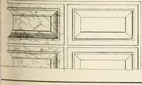 An illustration from Dictionnaire d'architecture, civile, militaire et navale, antique, ancienne et moderne : et de tous les arts et métiers qui en dépendent; Dont tous les Termes sont exprimés, en François, Latin, Italien, Espagnol, Anglois et Allemand. Enrichi de cent une Planches de Figures en Taille-douce, ... auquel on a joint Une Notice des Architectes, Ingénieurs, Peintres, Sculpteurs, Graveurs, & autres Artistes les plus celebres, dont on rapporte les principaux Ouvrages. (1770)