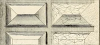 An illustration from Dictionnaire d'architecture, civile, militaire et navale, antique, ancienne et moderne : et de tous les arts et métiers qui en dépendent; Dont tous les Termes sont exprimés, en François, Latin, Italien, Espagnol, Anglois et Allemand. Enrichi de cent une Planches de Figures en Taille-douce, ... auquel on a joint Une Notice des Architectes, Ingénieurs, Peintres, Sculpteurs, Graveurs, & autres Artistes les plus celebres, dont on rapporte les principaux Ouvrages. (1770)