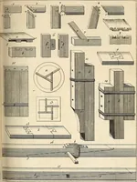 An illustration from Dictionnaire d'architecture, civile, militaire et navale, antique, ancienne et moderne : et de tous les arts et métiers qui en dépendent; Dont tous les Termes sont exprimés, en François, Latin, Italien, Espagnol, Anglois et Allemand. Enrichi de cent une Planches de Figures en Taille-douce, ... auquel on a joint Une Notice des Architectes, Ingénieurs, Peintres, Sculpteurs, Graveurs, & autres Artistes les plus celebres, dont on rapporte les principaux Ouvrages. (1770)