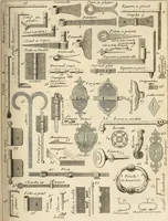 An illustration from Dictionnaire d'architecture, civile, militaire et navale, antique, ancienne et moderne : et de tous les arts et métiers qui en dépendent; Dont tous les Termes sont exprimés, en François, Latin, Italien, Espagnol, Anglois et Allemand. Enrichi de cent une Planches de Figures en Taille-douce, ... auquel on a joint Une Notice des Architectes, Ingénieurs, Peintres, Sculpteurs, Graveurs, & autres Artistes les plus celebres, dont on rapporte les principaux Ouvrages. (1770)