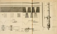An illustration from Dictionnaire d'architecture, civile, militaire et navale, antique, ancienne et moderne : et de tous les arts et métiers qui en dépendent; Dont tous les Termes sont exprimés, en François, Latin, Italien, Espagnol, Anglois et Allemand. Enrichi de cent une Planches de Figures en Taille-douce, ... auquel on a joint Une Notice des Architectes, Ingénieurs, Peintres, Sculpteurs, Graveurs, & autres Artistes les plus celebres, dont on rapporte les principaux Ouvrages. (1770)