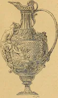 An illustration from Dictionnaire des arts décoratifs à l'usage des artisans, des artistes, des amateurs et des écoles (1880)