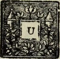 An illustration from Dictionnaire des monogrammes, chiffres, lettres initiales, logogryphes, rébus, &c. sous lesquels les plus célébres peintres, graveurs & dessinateurs ont dessiné leurs noms (1750)